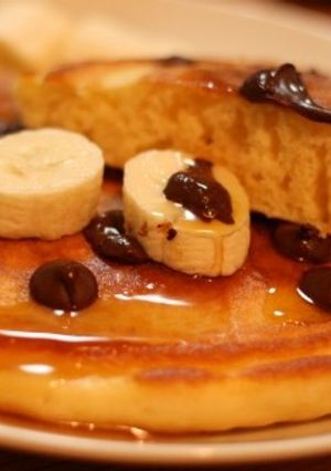 アメリカのバターミルクパンケーキが日本で-レシピのメイン写真