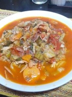 簡単煮込むだけ。野菜満タントマトスープ。-レシピのメイン写真