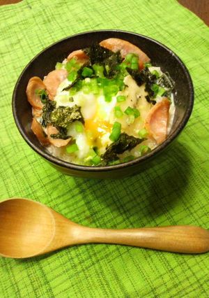 洋風茶漬け!?☆和カルボスープ飯☆-レシピのメイン写真