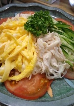 素麺 DE 冷やしラーメン-レシピのメイン写真