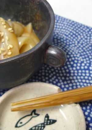 お酒がすすむ簡単！おいしい！いかの塩辛-レシピのメイン写真