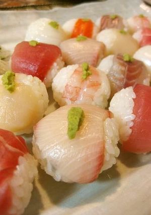 オッサンの手まり寿司-レシピのメイン写真