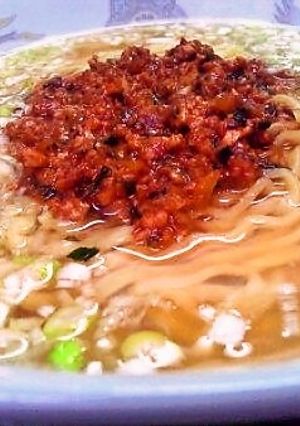あっさり仕立て！和風の肉味噌ラーメン-レシピのメイン写真