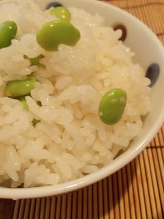 枝豆としょうがの混ぜご飯-レシピのメイン写真