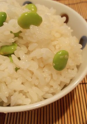 枝豆としょうがの混ぜご飯-レシピのメイン写真