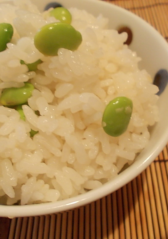 枝豆としょうがの混ぜご飯-レシピのメイン写真