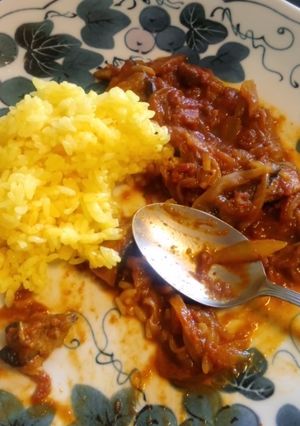 トマト缶たまねぎ椎茸たっぷり濃厚カレー-レシピのメイン写真
