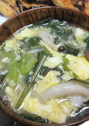 空芯菜の酸辣湯-レシピのメイン写真