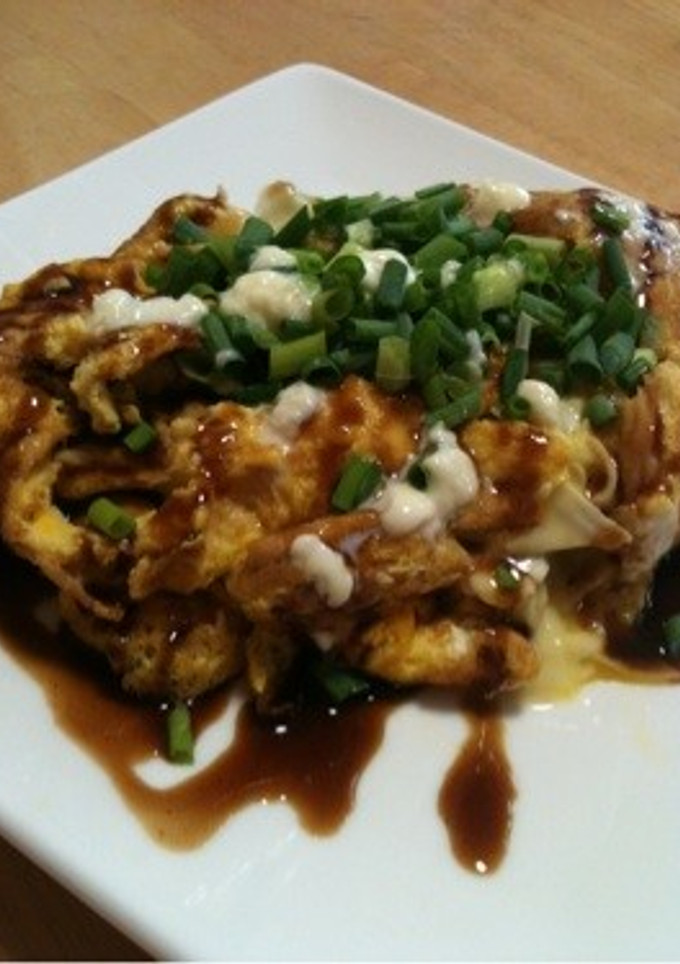 豚肉の代わりに☆お麩でとんぺい焼き風-レシピのメイン写真