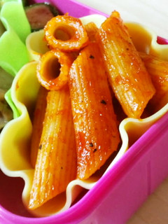 マカロニのケチャカレー炒め-レシピのメイン写真