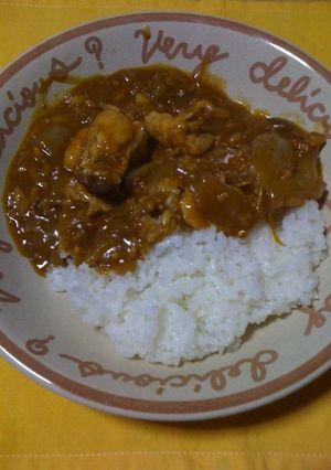 チキン＆トマトカレー-レシピのメイン写真
