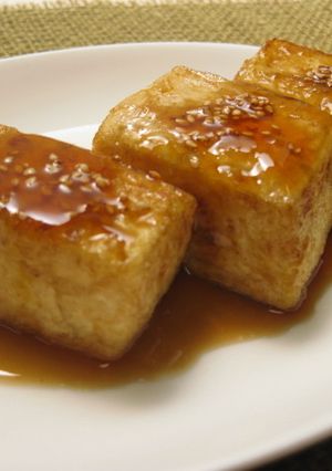 カリッと焼く 揚げだし豆腐-レシピのメイン写真