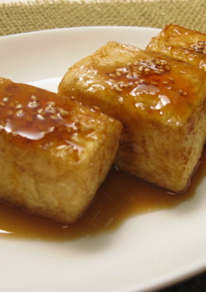 カリッと焼く 揚げだし豆腐-レシピのメイン写真
