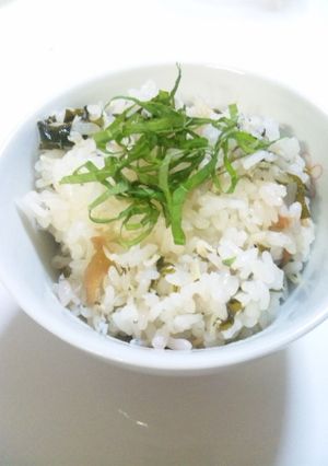 簡単さっぱり梅干しの混ぜご飯☆-レシピのメイン写真