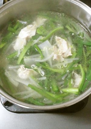 ゴマと野菜たっぷりのしゃぶしゃぶ-レシピのメイン写真