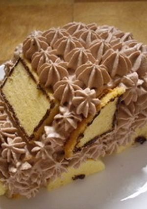 誕生日。車のケーキ。-レシピのメイン写真