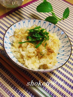 簡単!なめ茸の炊き込みご飯♪-レシピのメイン写真