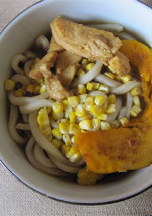 めんつゆで作るカレーうどん♪-レシピのメイン写真