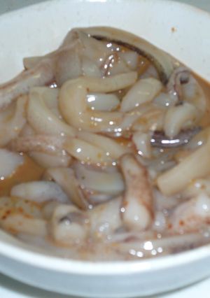 生食イカから塩からにする方法-レシピのメイン写真