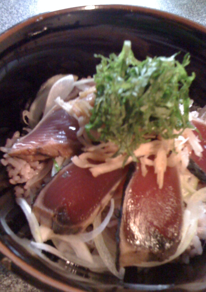 かつおのたたき丼-レシピのメイン写真