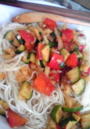 夏野菜そうめん-レシピのメイン写真