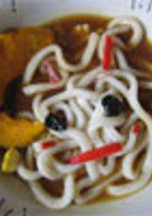 うさぎのつもり？のカレーうどん-レシピのメイン写真