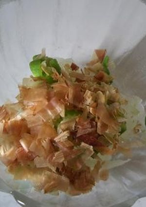 たまねぎとオクラの鰹節のせ-レシピのメイン写真