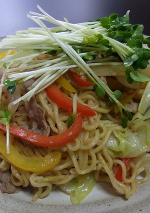 塩麹で作る、スタミナ塩焼きそば-レシピのメイン写真