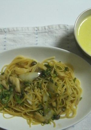 きのこの和風パスタ-レシピのメイン写真