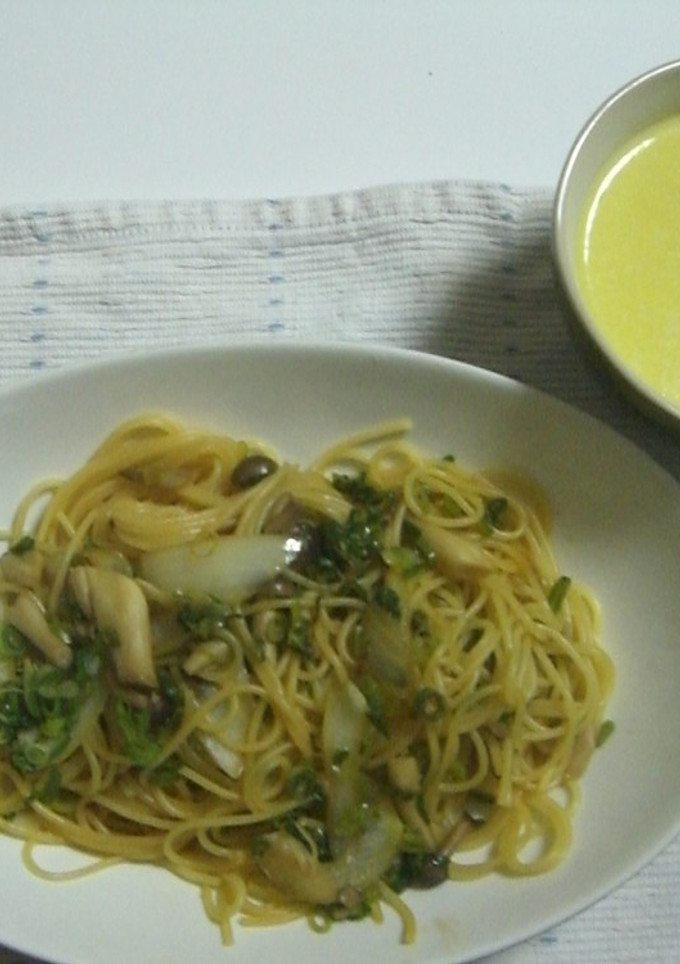 きのこの和風パスタ-レシピのメイン写真