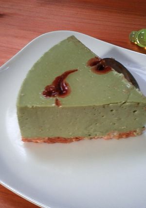 抹茶のレアチーズケーキ-レシピのメイン写真