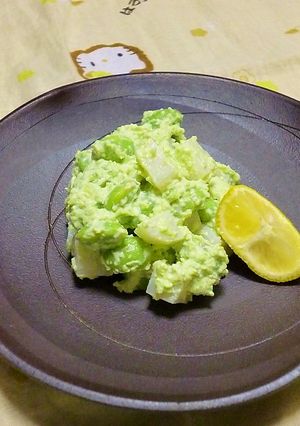 かまぼこのずんだあえ-レシピのメイン写真