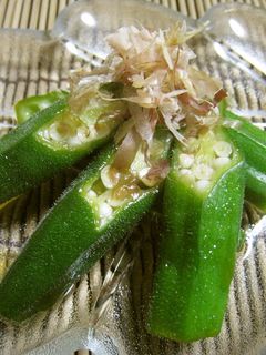 レンジで簡単さっぱり味☆オクラの和え物☆-レシピのメイン写真