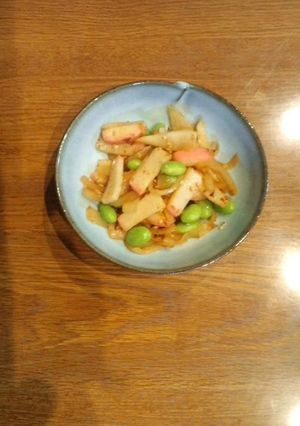かまぼこと大根の炒め物-レシピのメイン写真