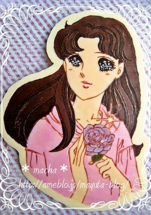 ＊キャラチョコの作り方＊北島マヤ編-レシピのメイン写真