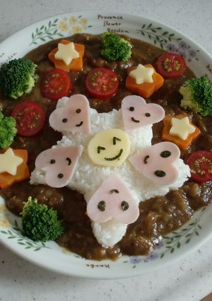 にっこりキラキラ☆LOVEカレー-レシピのメイン写真