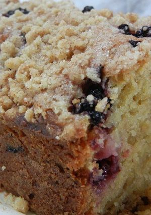 ブラックベリーと林檎のクランブルケーキ-レシピのメイン写真