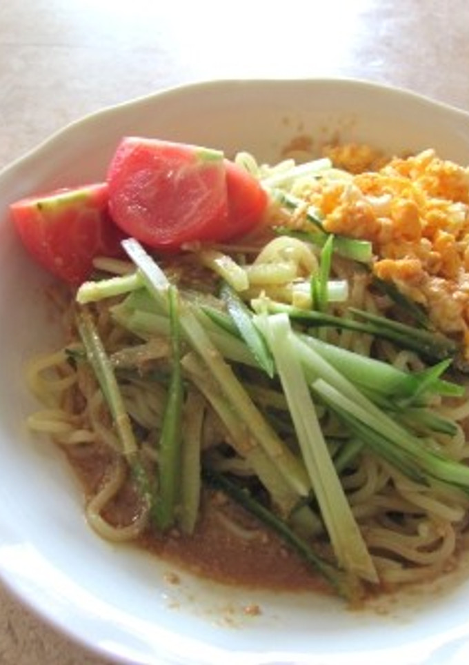 冷やし中華♪味噌ダレ仕立て-レシピのメイン写真