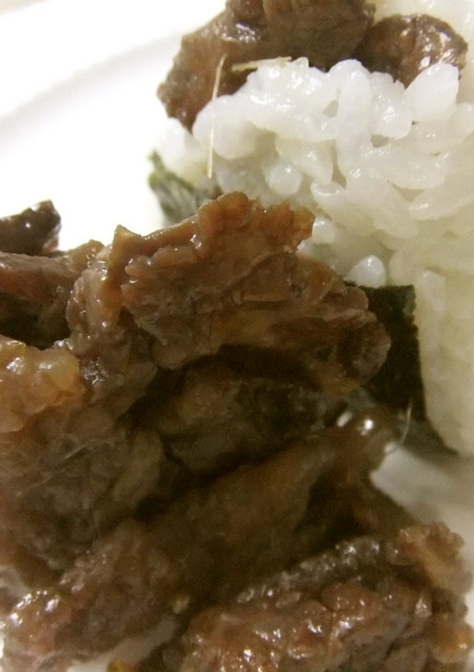 冷凍保存で牛佃煮♬おにぎりに超便利❢簡単-レシピのメイン写真