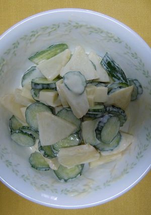 きゅうりとチーズのフルーツサラダ-レシピのメイン写真