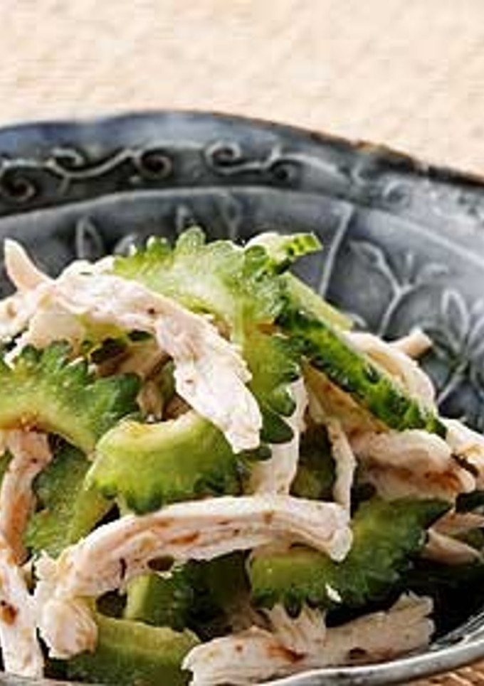 ゴーヤーとささみの和え物-レシピのメイン写真