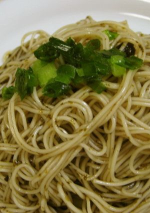 のりの佃煮そうめん-レシピのメイン写真