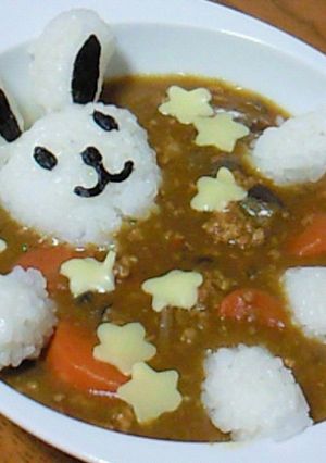 うさぎのカレー風呂-レシピのメイン写真