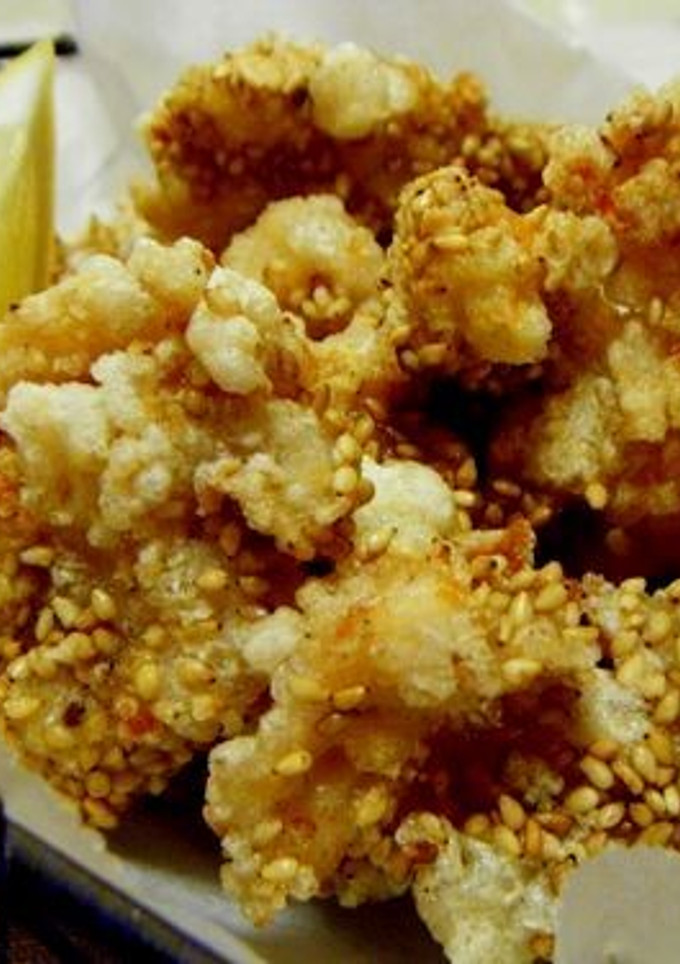 卵白衣でサクフワ♪鶏ささみの香ばし揚げ-レシピのメイン写真