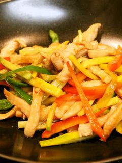ゆで鶏胸肉で♪さっぱり♫チンジャオロース-レシピのメイン写真