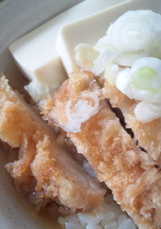 夏には冷やし＊とんかつ茶漬け-レシピのメイン写真