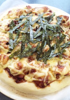簡単♪照り焼きチキンピザ-レシピのメイン写真