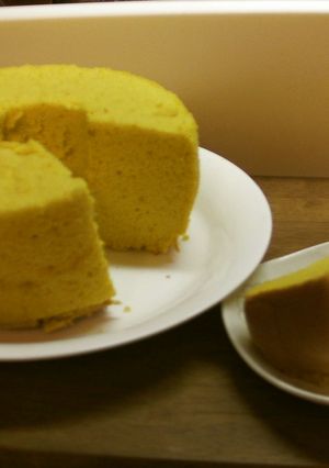 かぼちゃシフォンケーキ-レシピのメイン写真