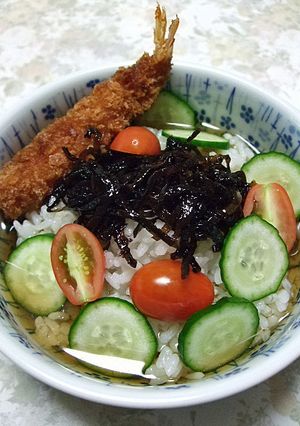 簡単!冷やし茶漬け-レシピのメイン写真