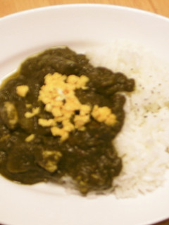 ほうれんそうカレー-レシピのメイン写真